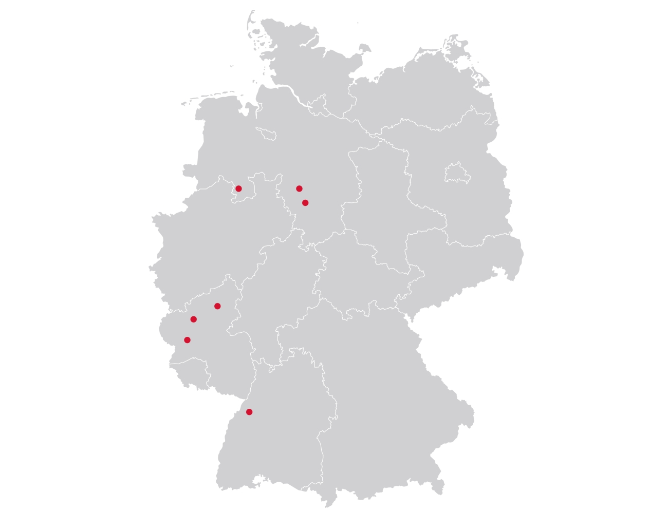 Eine Karte aller Bio-LNG Tankstellen der Q1 Energie AG Eine Karte aller Bio-LNG Tankstellen der Q1 Energie AG