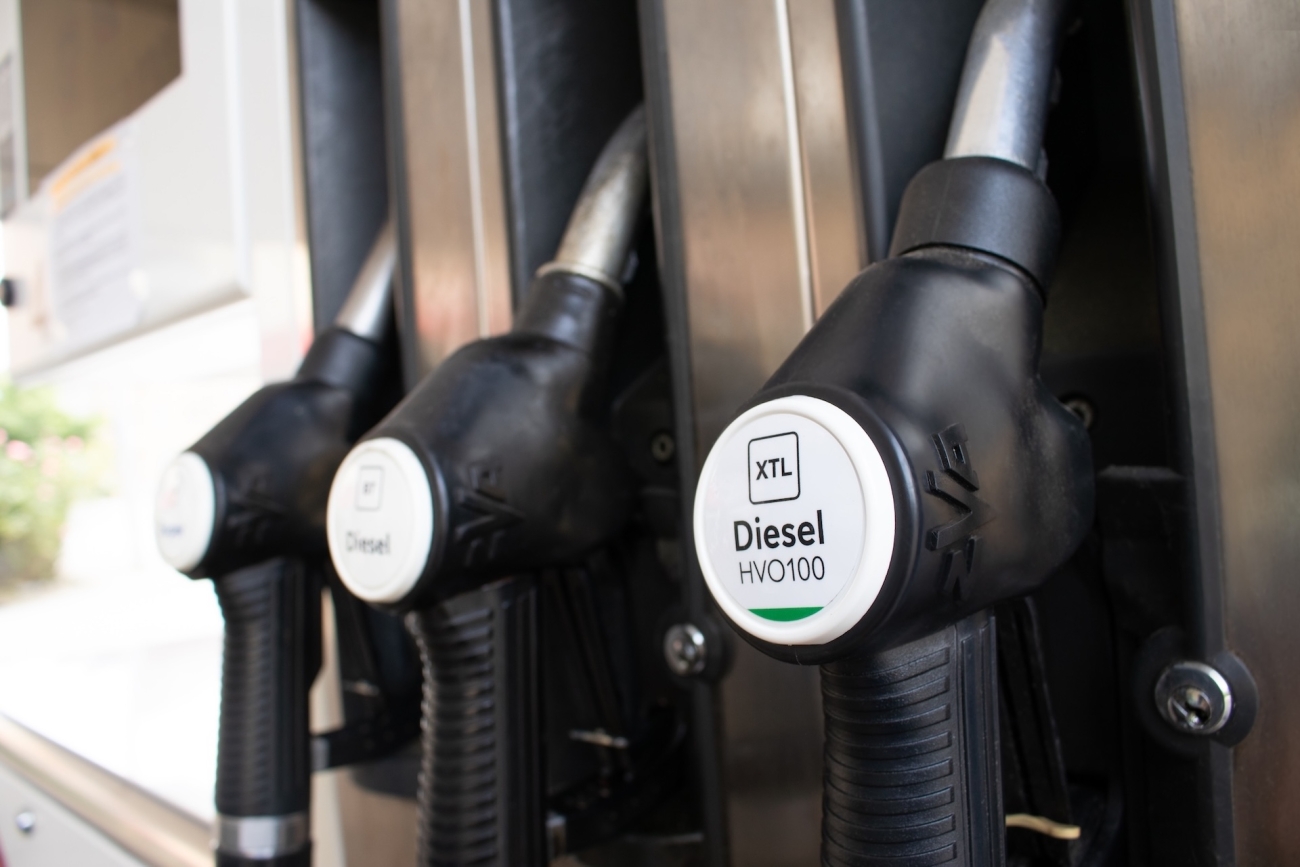 Zapfpistole für HVO100 bei Q1